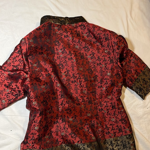 Vintage jacket, fabric is unknown, size small - Picture 6 of 6